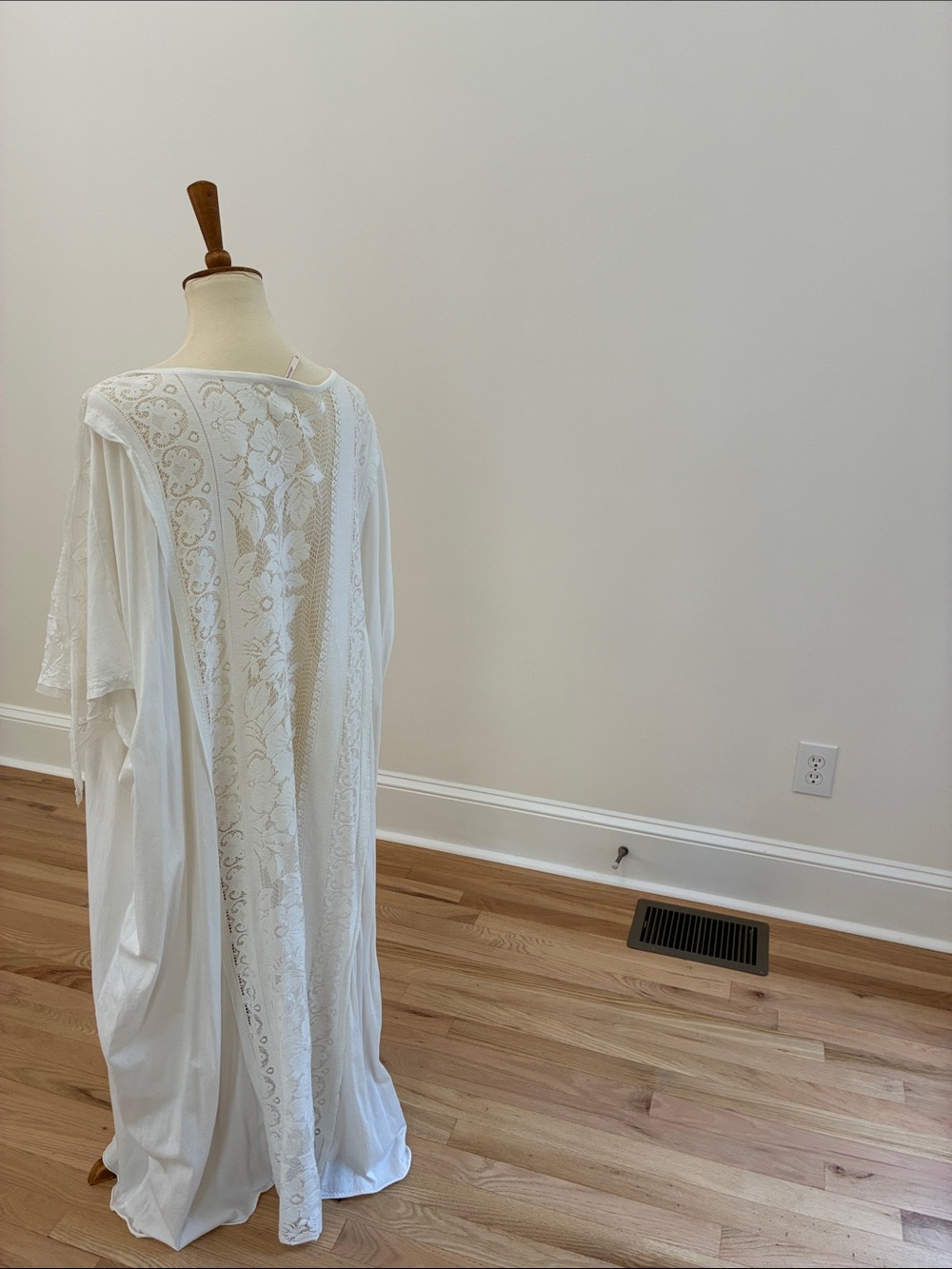 Free People White Boho Lace Maxi Dress - Picture 2 of 5
